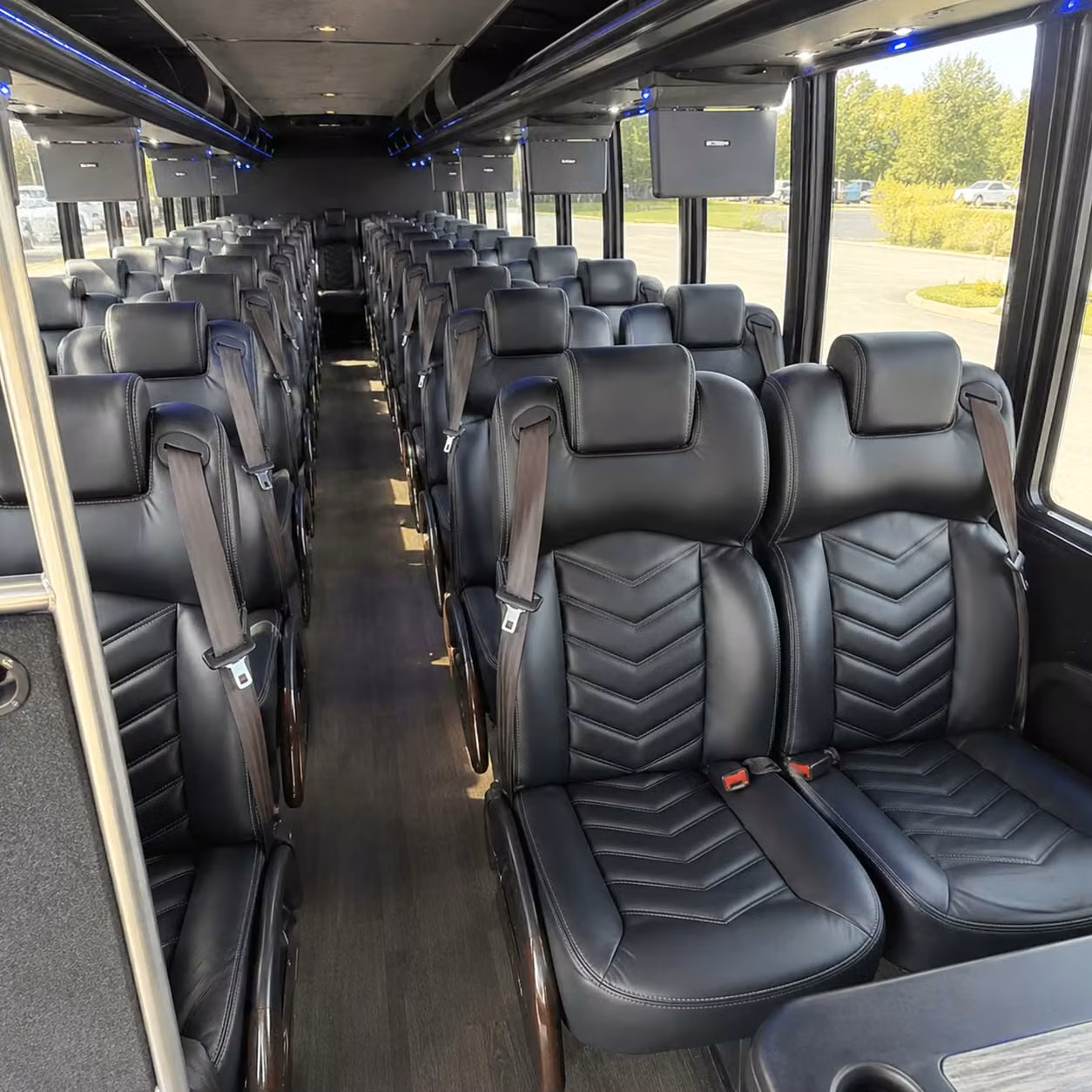 30 passenger minibus inside