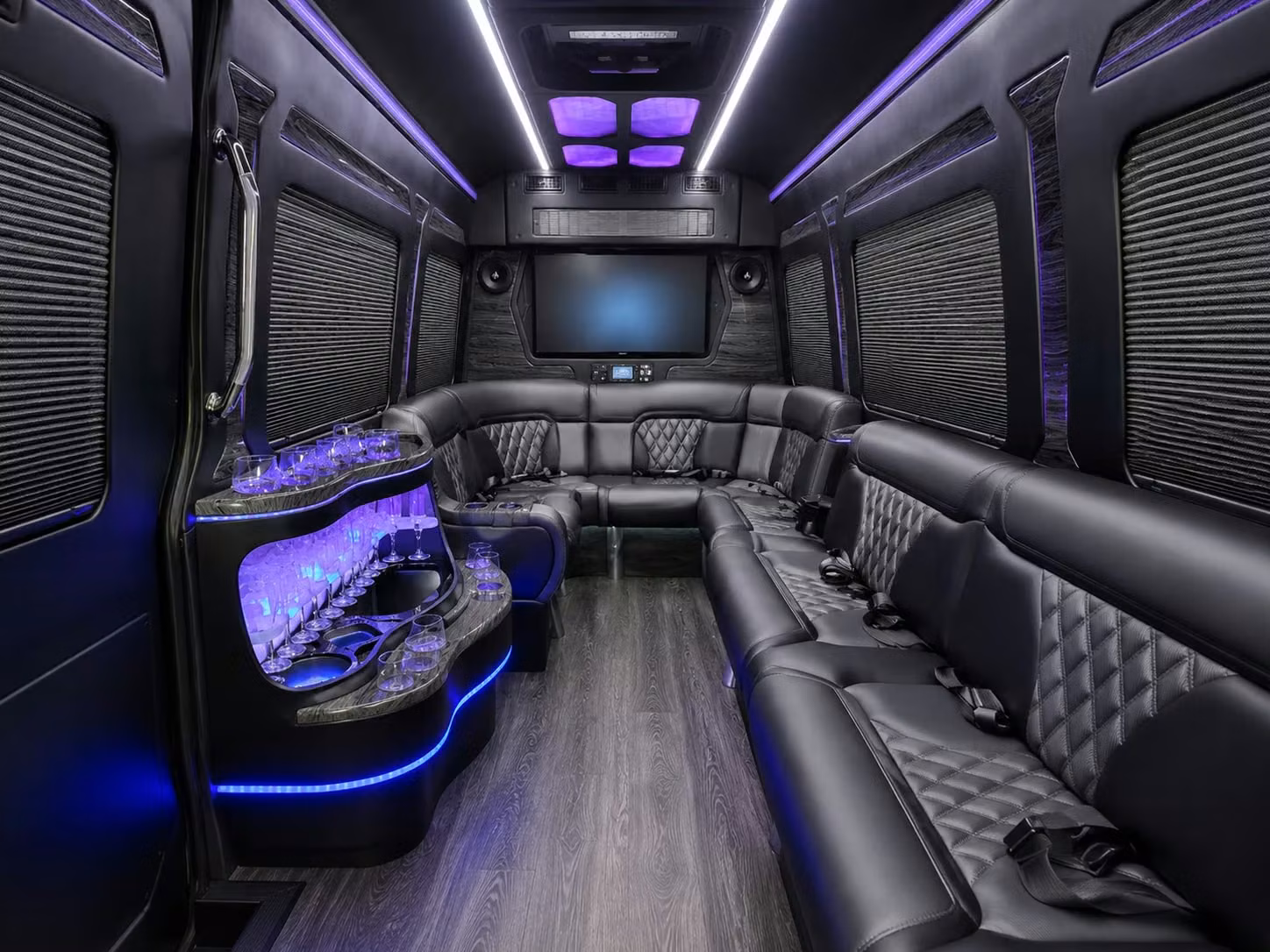 sprinter limousine inside