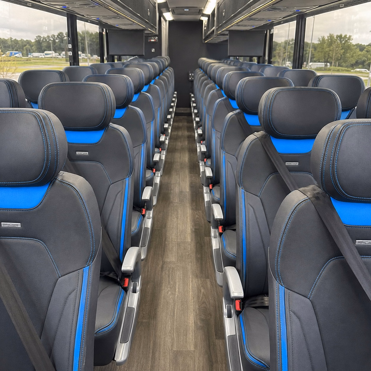 waco 56 passenger charter bus rental